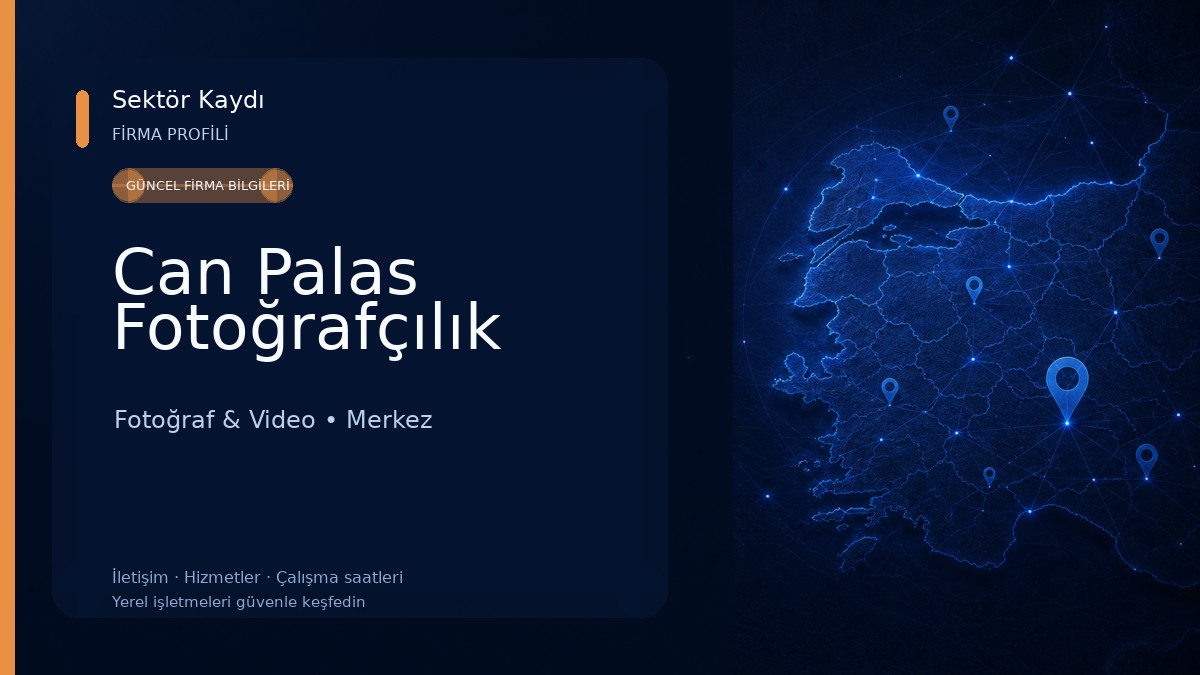 Can Palas Fotoğrafçılık