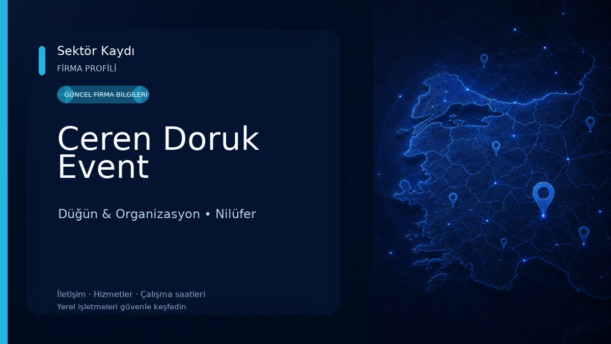Ceren Doruk Event Düğün & Organizasyon