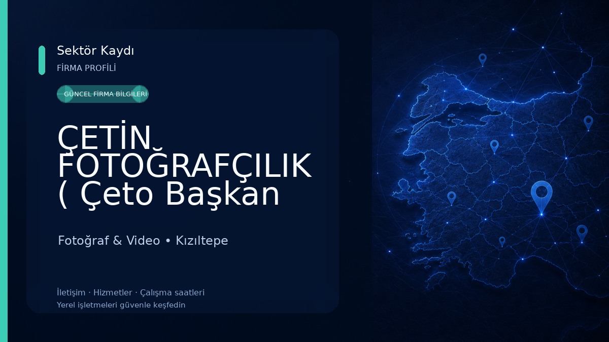 ÇETİN FOTOĞRAFÇILIK ( Çeto Başkan fotoğrafcılık ) Fotoğraf & Video
