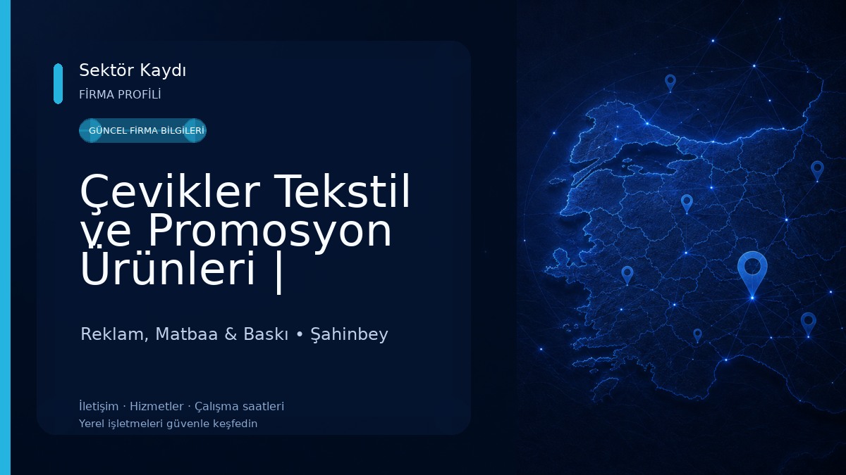Çevikler Tekstil ve Promosyon Ürünleri | Gaziantep