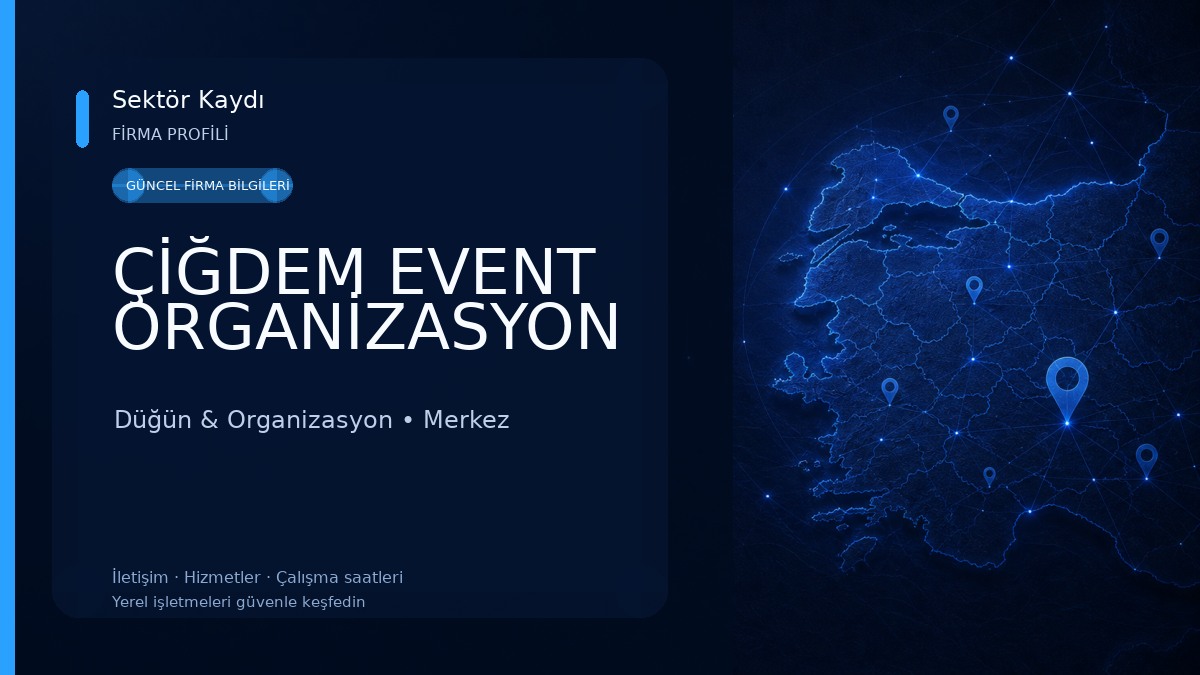 ÇİĞDEM EVENT ORGANİZASYON