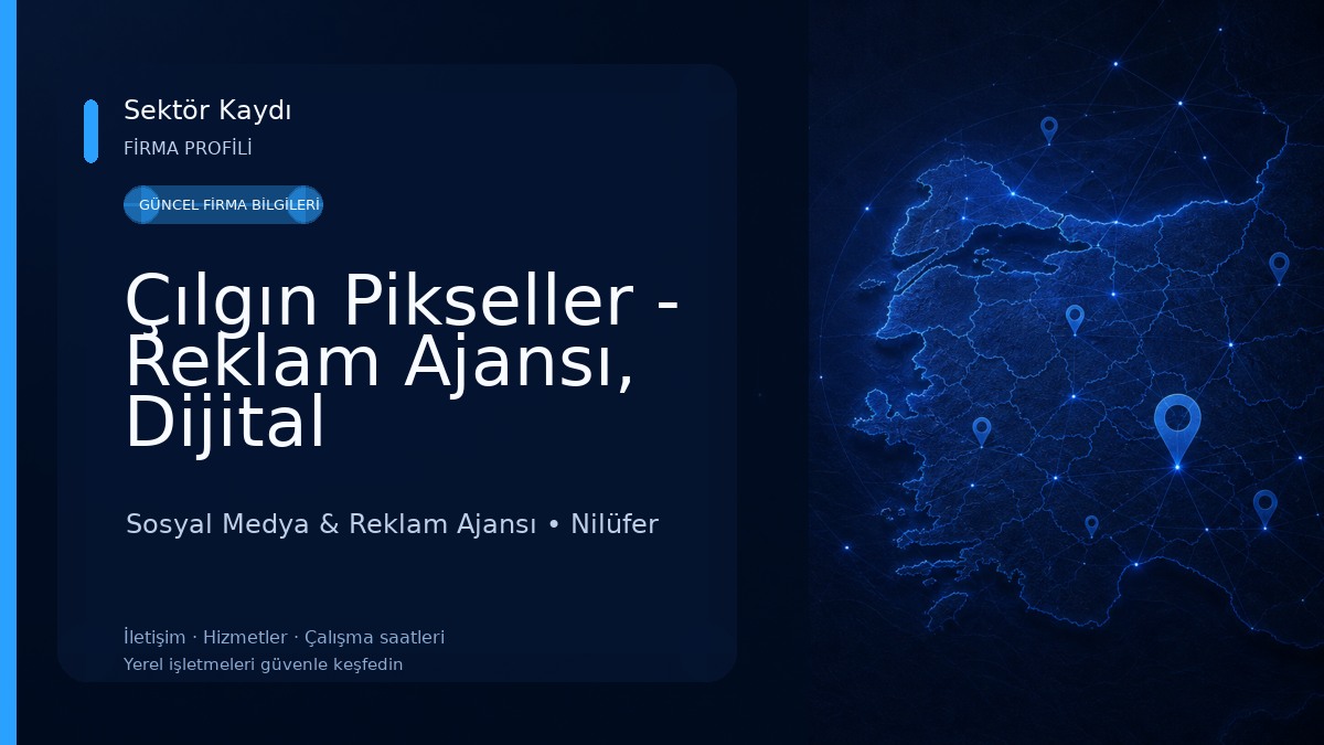 Çılgın Pikseller - Reklam Ajansı, Dijital Pazarlama ve Sosyal Medya Bursa
