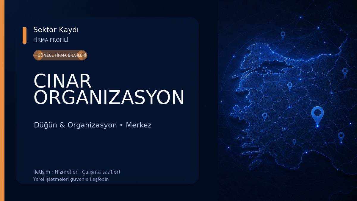 CINAR ORGANIZASYON 