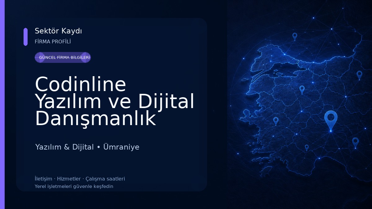 Codinline Yazılım ve Dijital Danışmanlık Hizmetleri