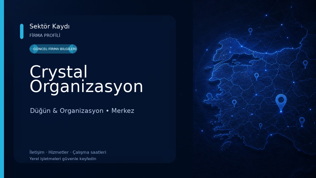Crystal Organizasyon Düğün & Organizasyon