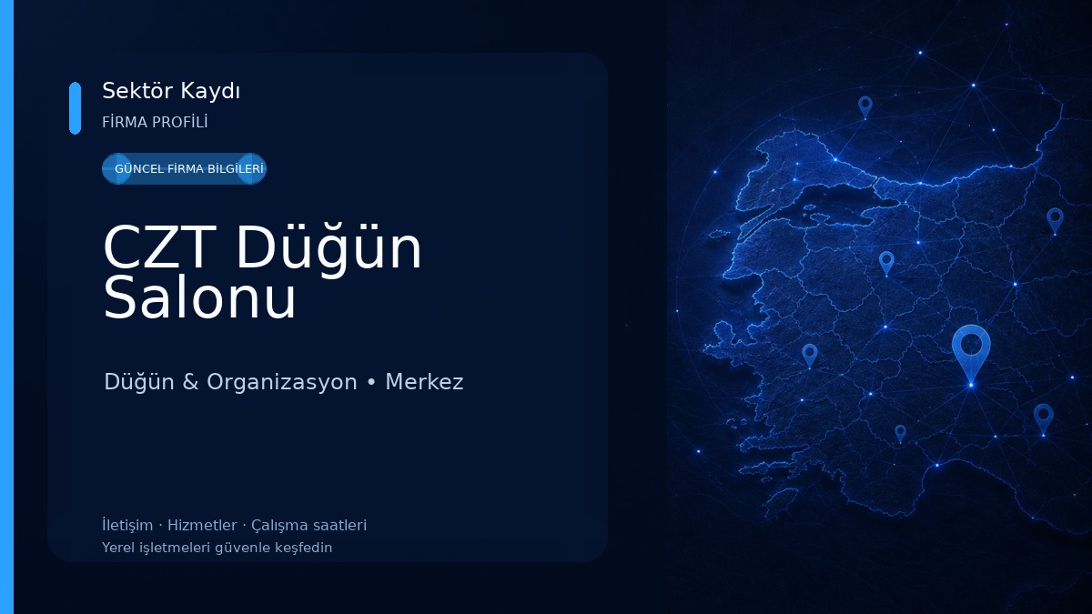 CZT Düğün Salonu Düğün & Organizasyon