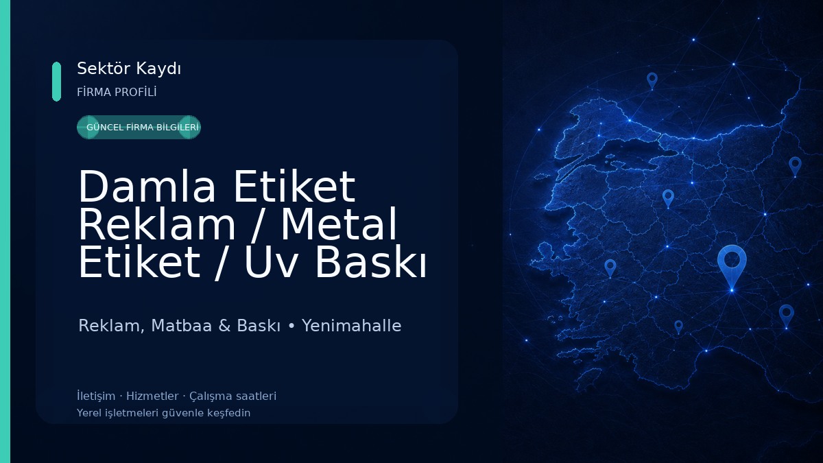 Damla Etiket Reklam / Metal Etiket / Uv Baskı / Lazer Markalama / Dijital Baskı /Lazer Kesim 