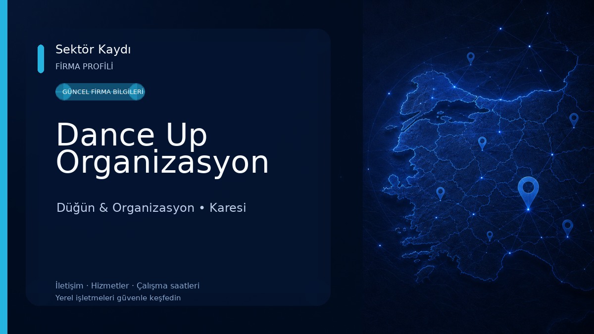 Dance Up Organizasyon Düğün & Organizasyon