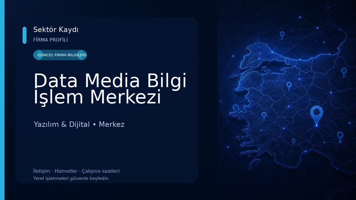 Data Media Bilgi İşlem Merkezi Yazılım & Dijital