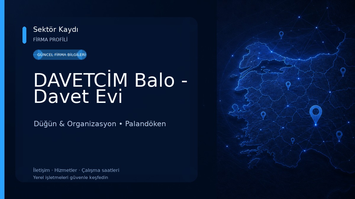 DAVETCİM Balo - Davet Evi