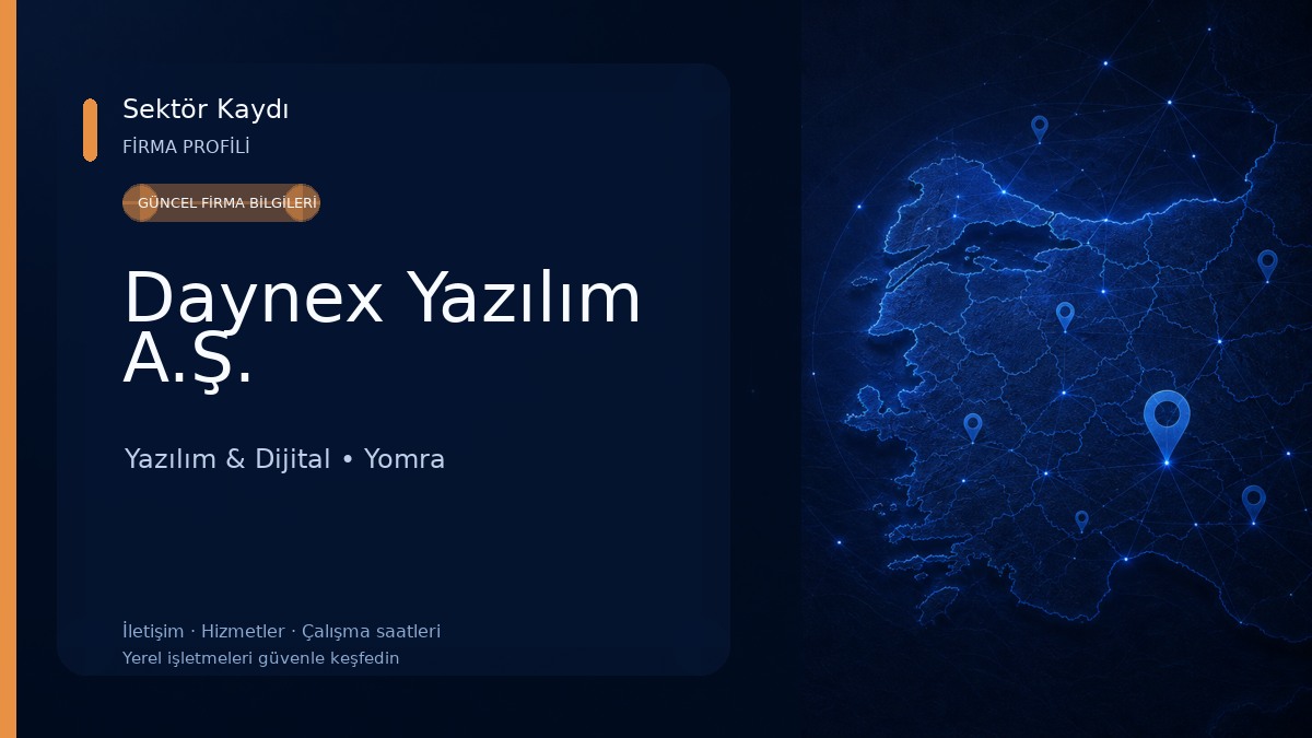 Daynex Yazılım A.Ş. Yazılım & Dijital