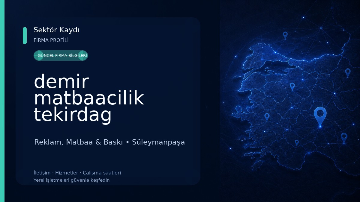 demir matbaacilik tekirdag matbaa. Acil kaşe. davetiye Reklam, Matbaa & Baskı