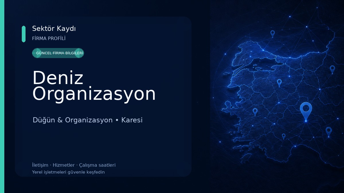 Deniz Organizasyon Düğün & Organizasyon