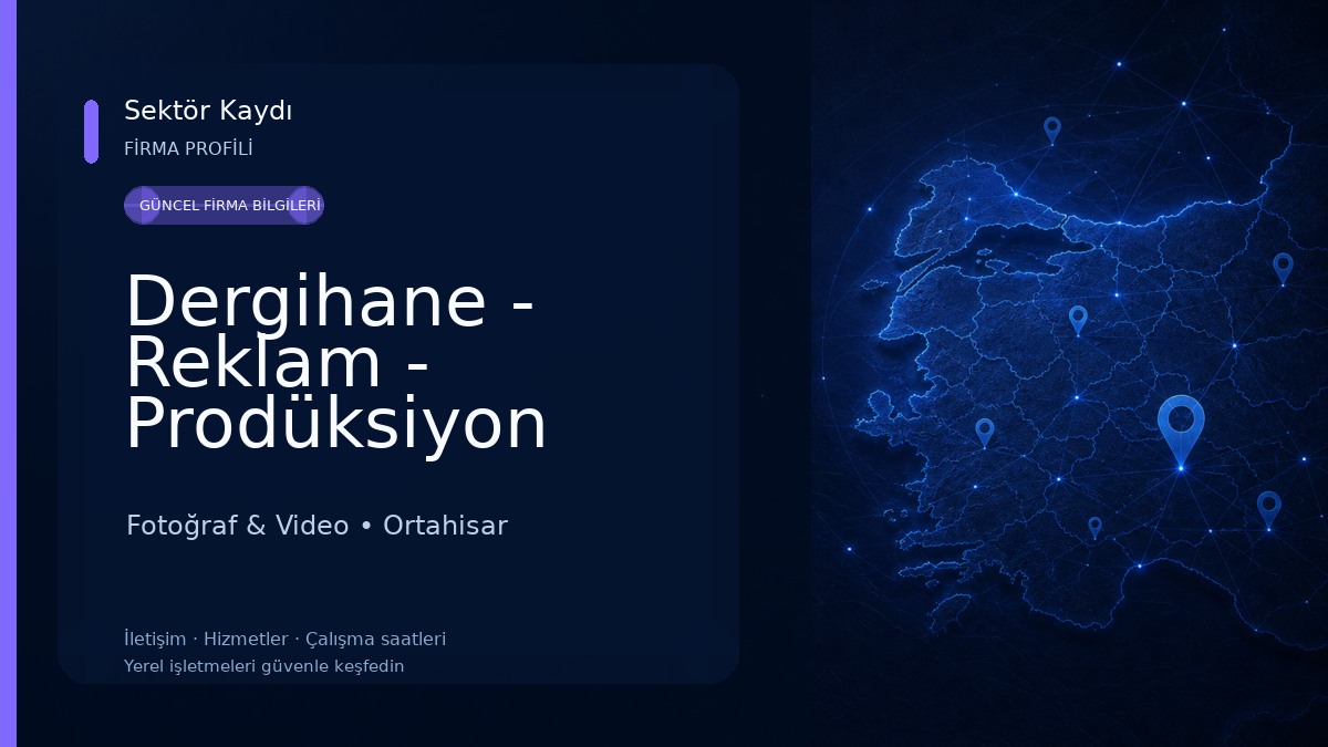 Dergihane - Reklam - Prodüksiyon Ajansı Fotoğraf & Video