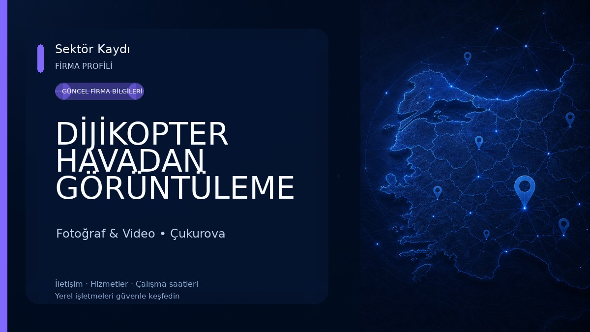 DİJİKOPTER HAVADAN GÖRÜNTÜLEME HİZMETLERİ Fotoğraf & Video