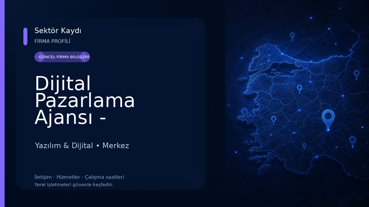 Dijital Pazarlama Ajansı - anilsahincom Yazılım & Dijital