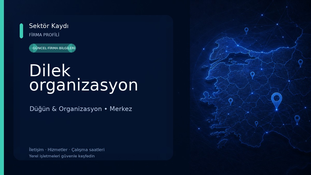 Dilek organizasyon Düğün & Organizasyon
