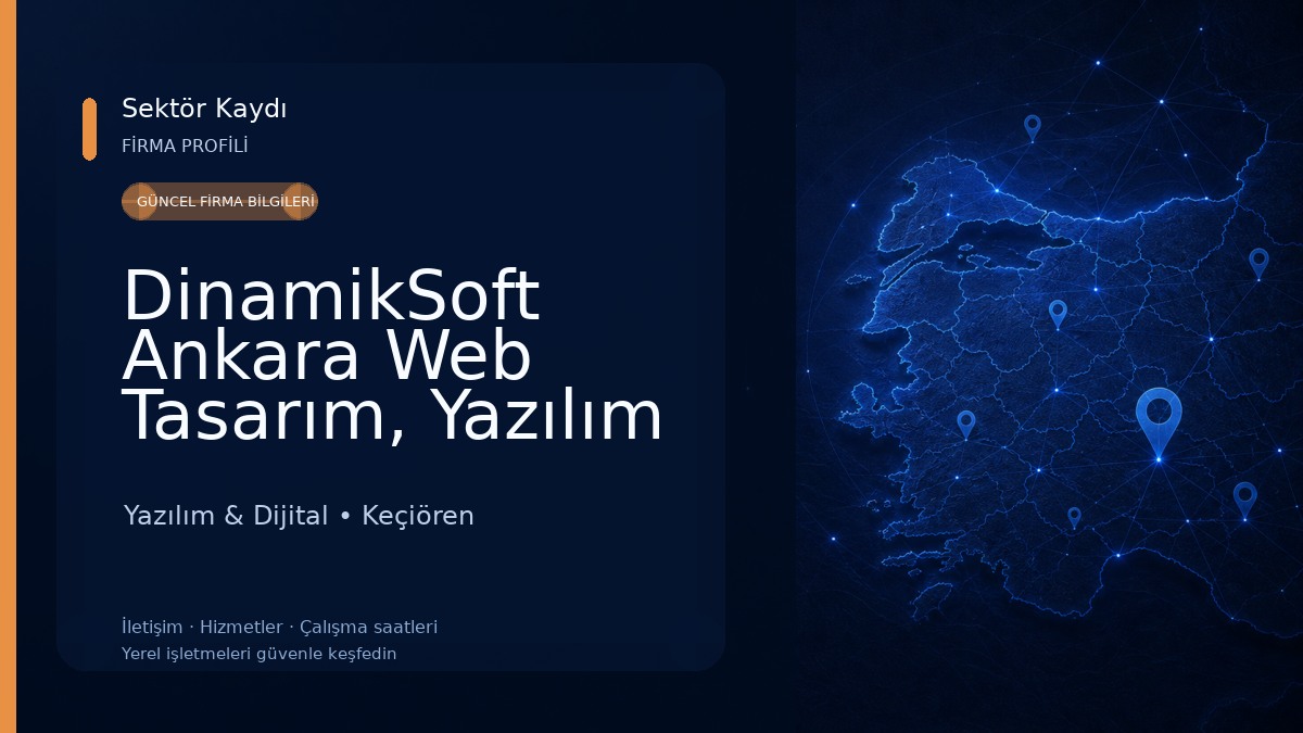 DinamikSoft Ankara Web Tasarım, Yazılım & Dijital Pazarlama, SEO
