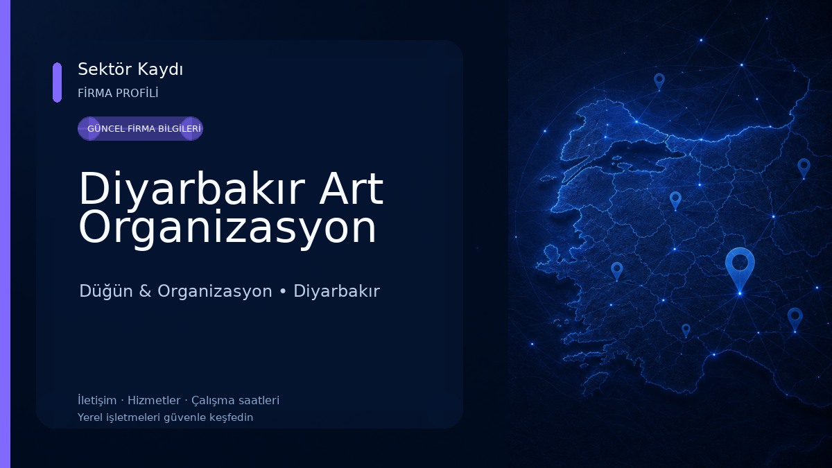 Diyarbakır Art Organizasyon Düğün & Organizasyon