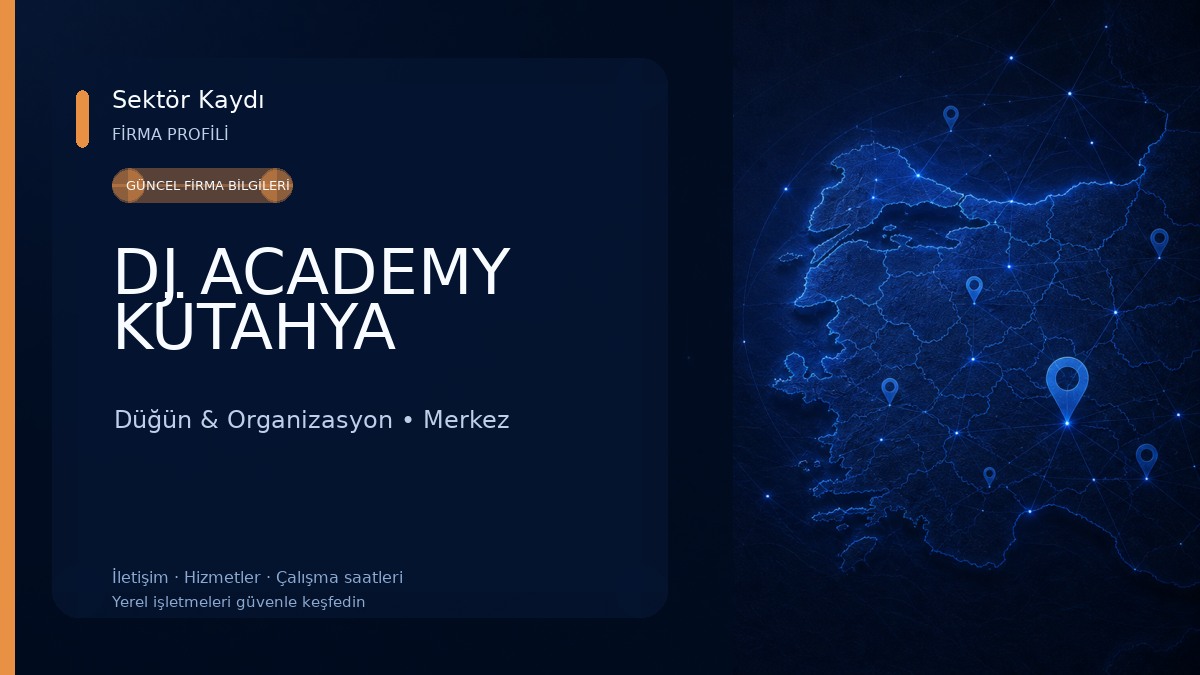 DJ ACADEMY KÜTAHYA 