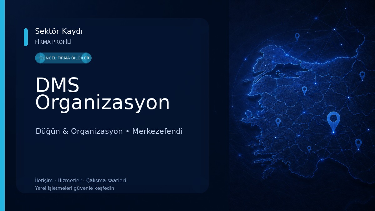 DMS Organizasyon Düğün & Organizasyon