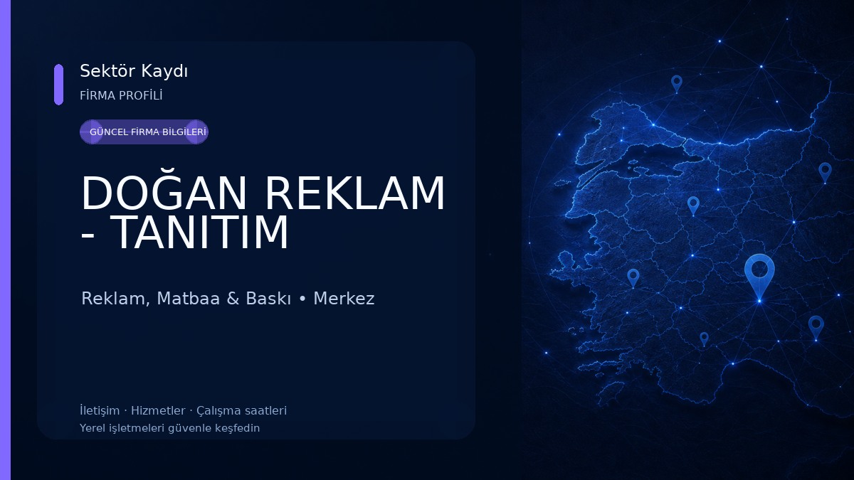 DOĞAN REKLAM - TANITIM