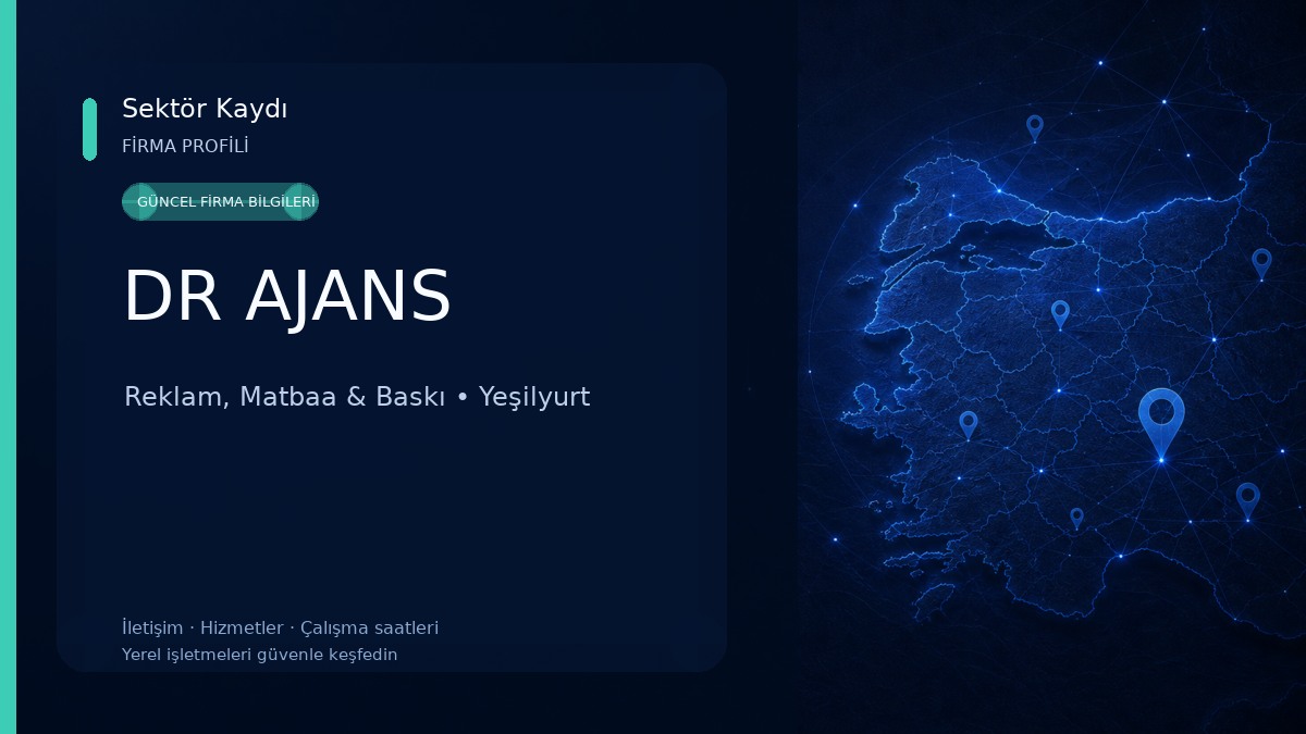 DR AJANS Reklam, Matbaa & Baskı