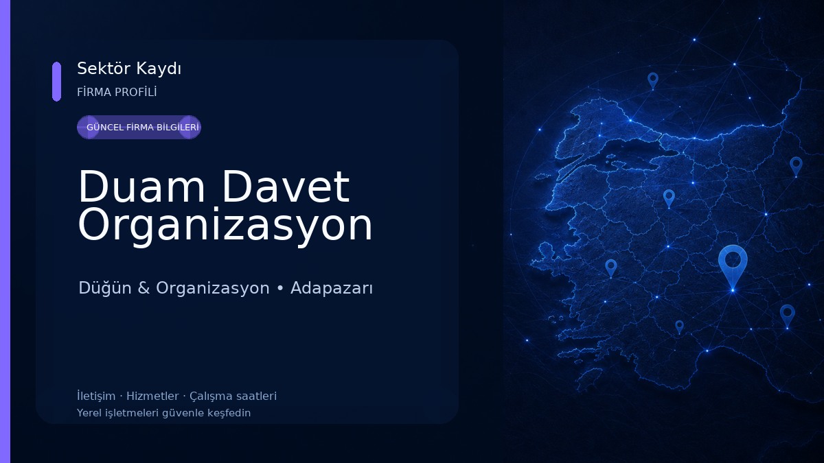 Duam Davet Organizasyon 