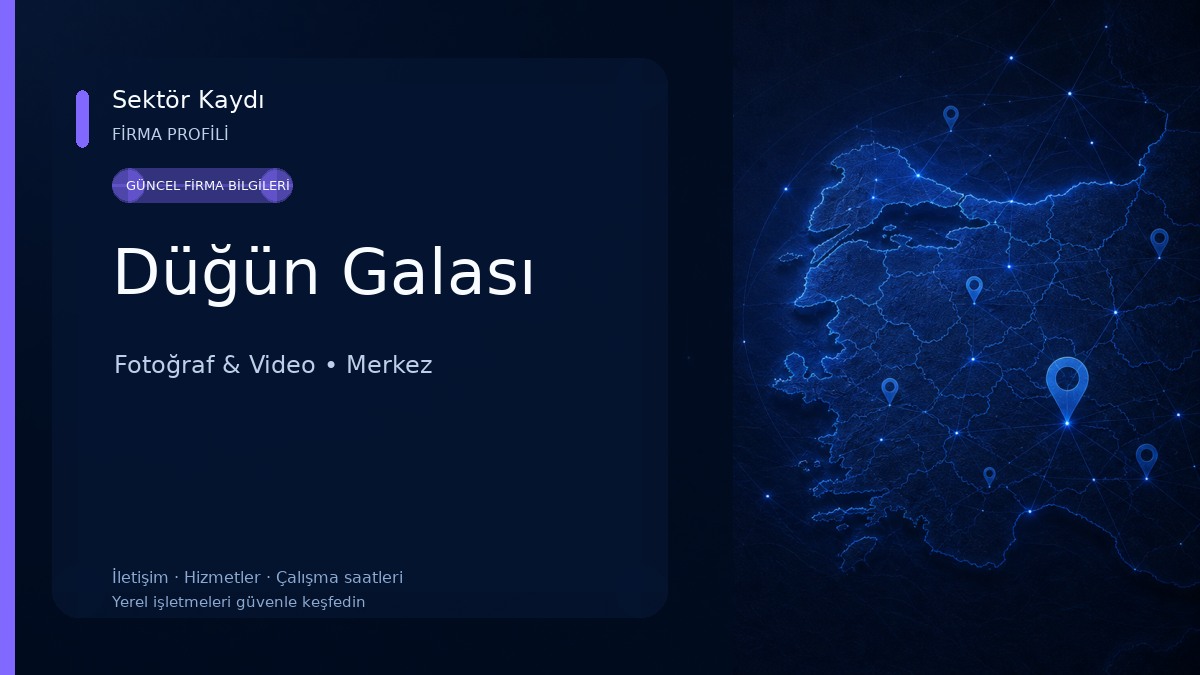 Düğün Galası Fotoğraf & Video