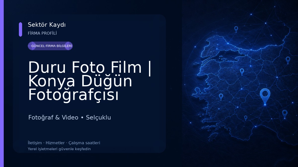 Duru Foto Film | Konya Düğün Fotoğrafçısı