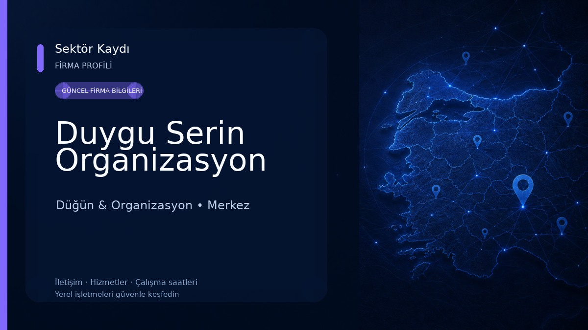Duygu Serin Organizasyon