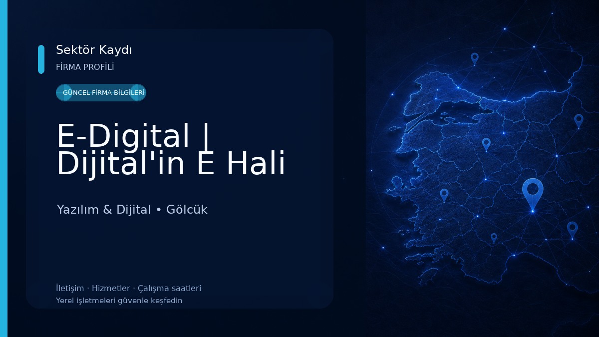 E-Digital | Dijital'in E Hali