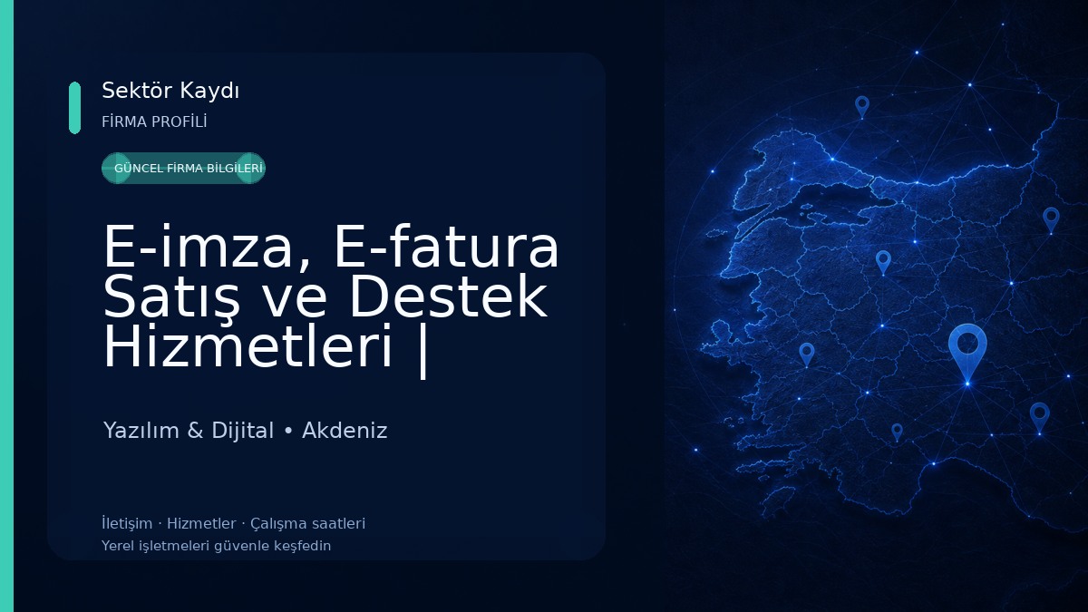 E-imza, E-fatura Satış ve Destek Hizmetleri | FOCUS E-DÖNÜSÜM HİZ.YAZ.SAN.VE TİC.LTD.ŞTİ. 