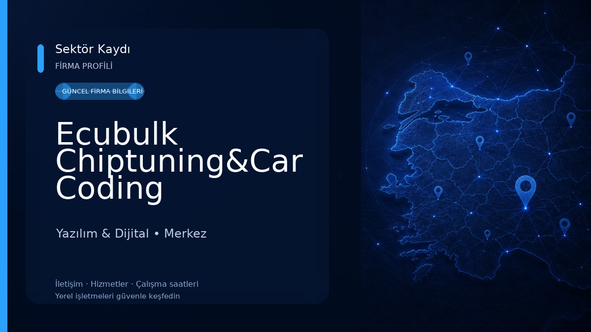 Ecubulk Chiptuning&Car Coding 