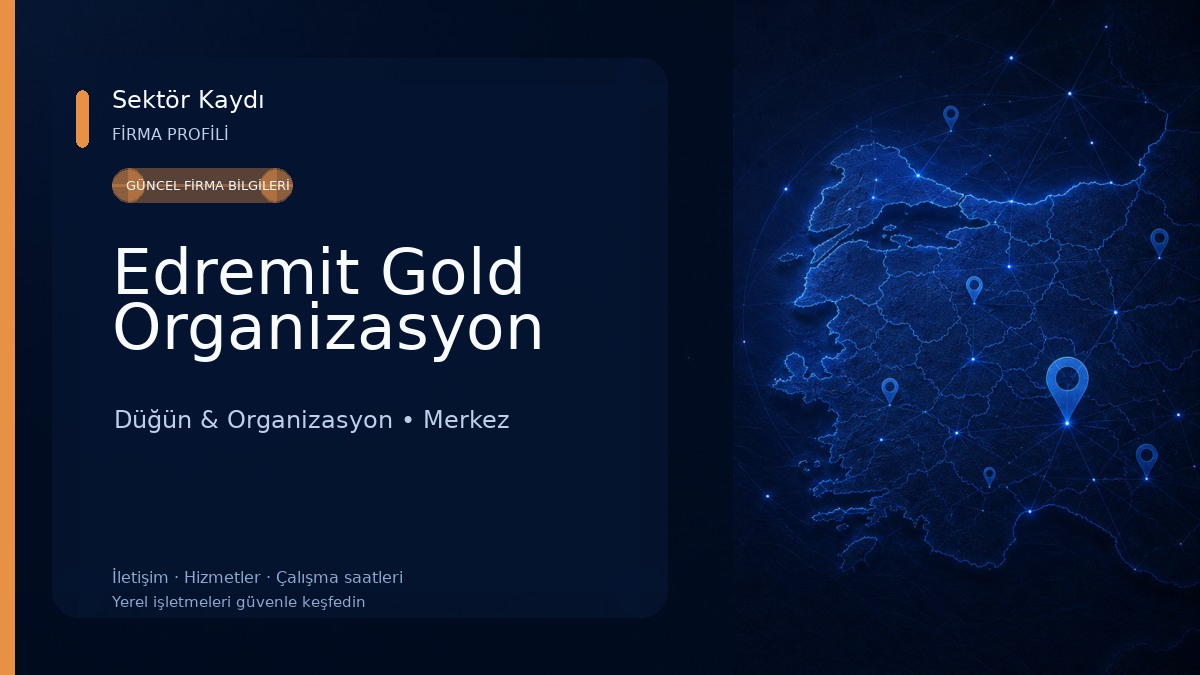 Edremit Gold Organizasyon