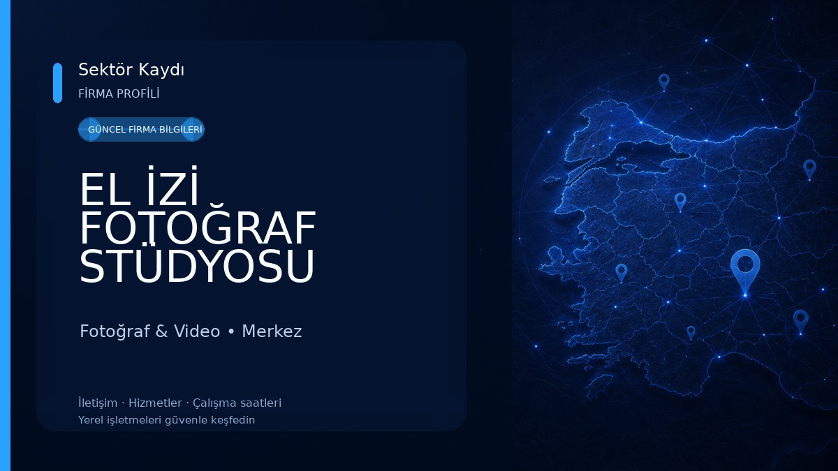 EL İZİ FOTOĞRAF STÜDYOSU Fotoğraf & Video