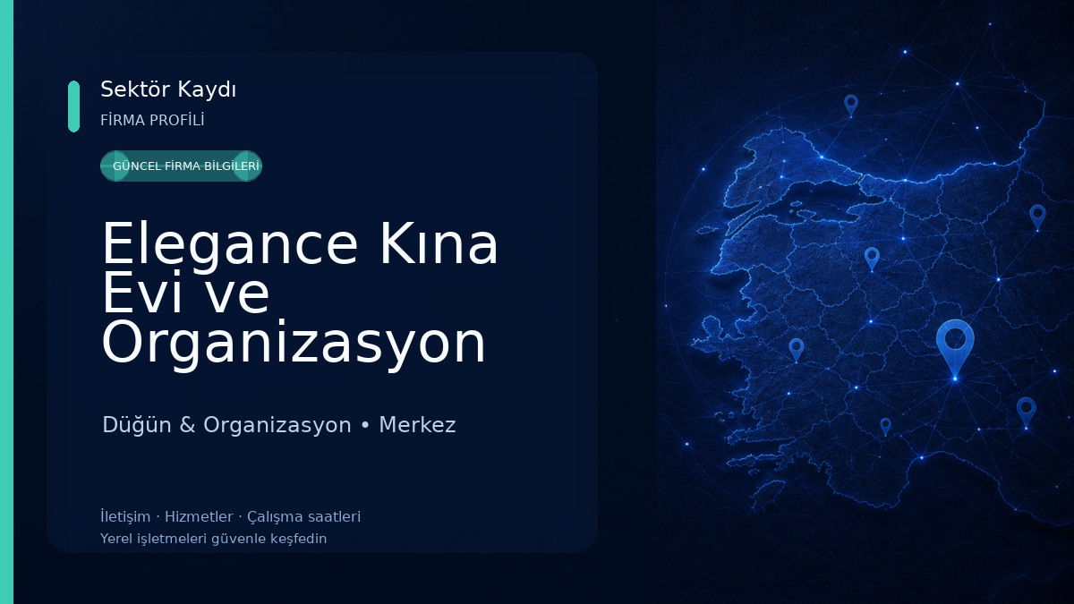 Elegance Kına Evi ve Organizasyon Düğün & Organizasyon