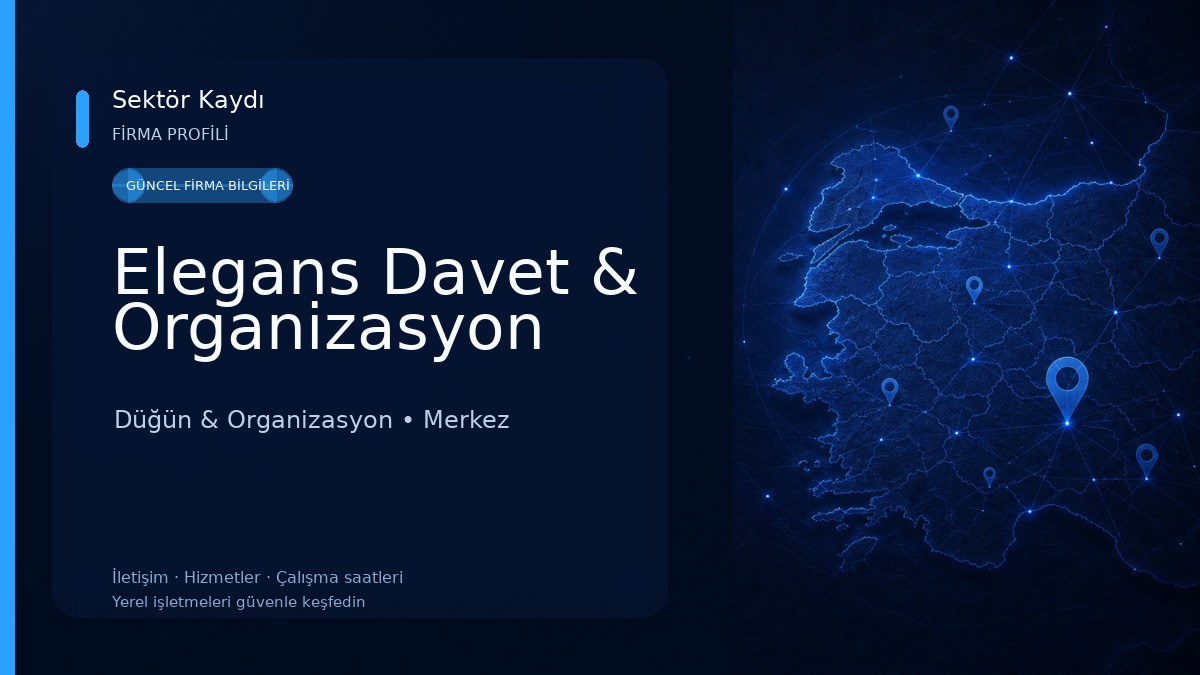 Elegans Davet & Organizasyon Düğün & Organizasyon