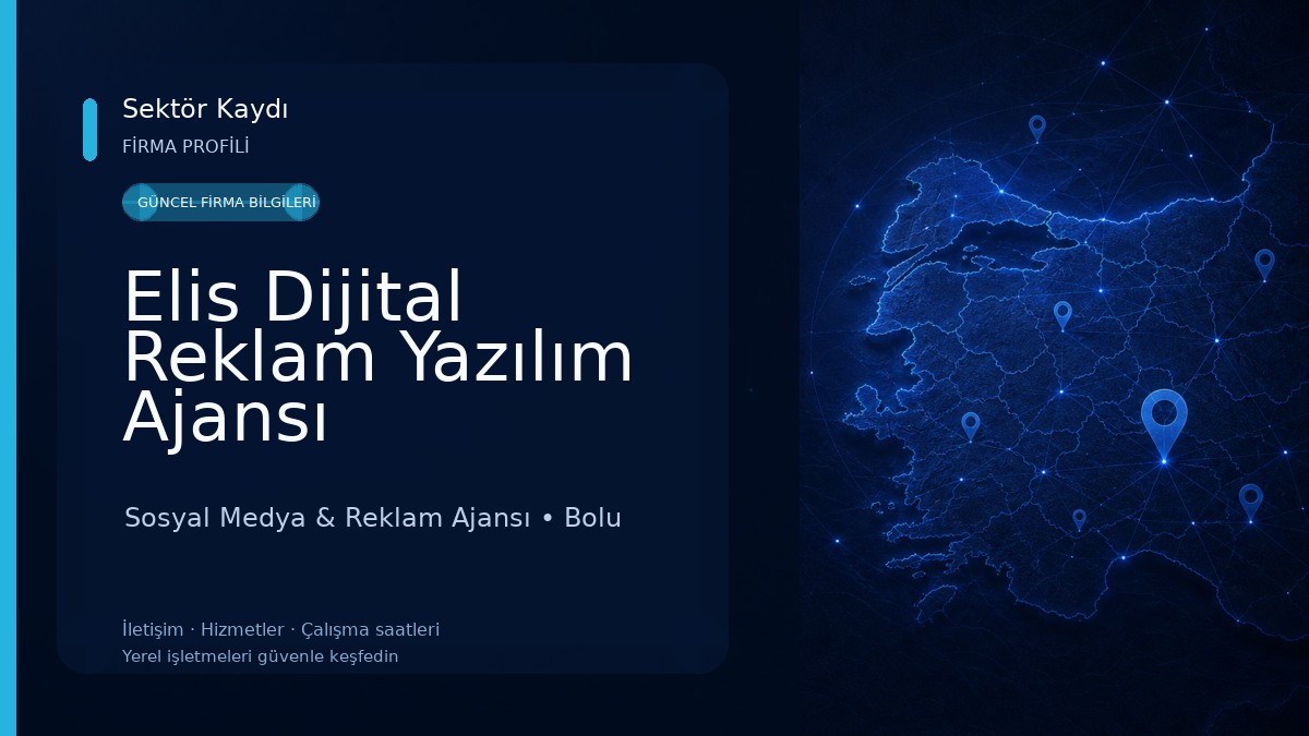 Elis Dijital Reklam Yazılım Ajansı Sosyal Medya & Reklam Ajansı