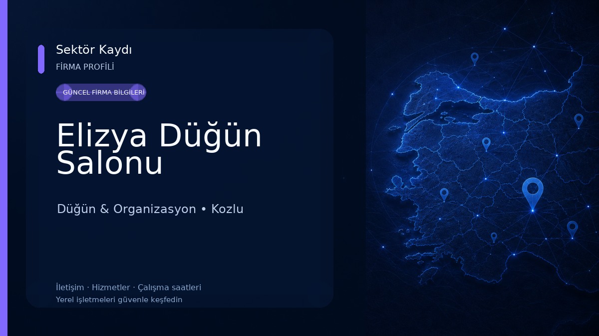 Elizya Düğün Salonu Düğün & Organizasyon