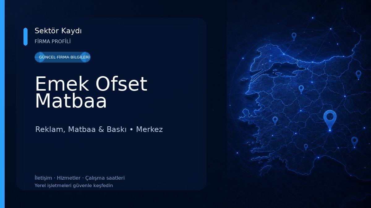 Emek Ofset Matbaa 