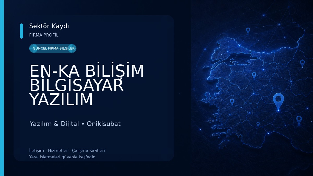 EN-KA BİLİŞİM BİLGİSAYAR YAZILIM
