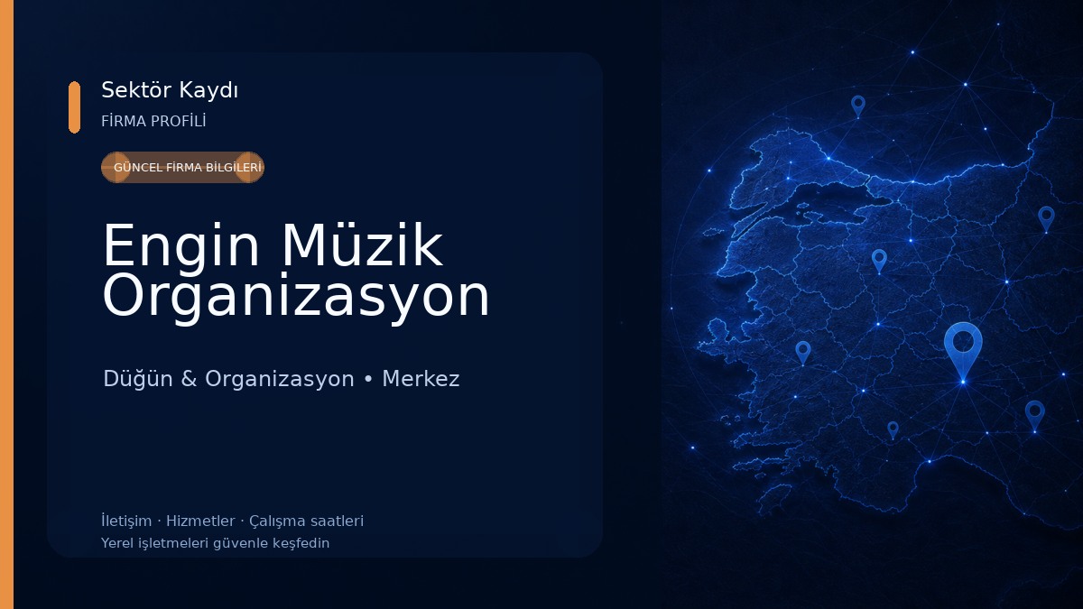 Engin Müzik Organizasyon Düğün & Organizasyon