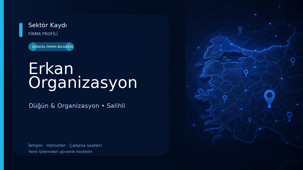 Erkan Organizasyon 