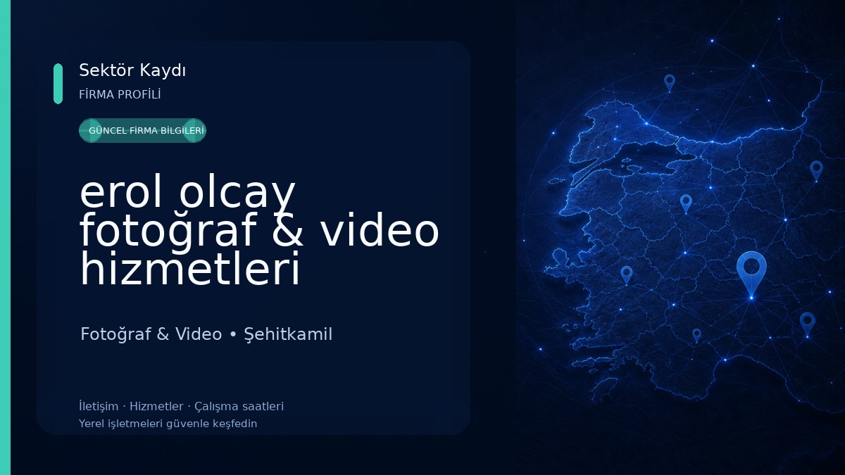 erol olcay fotoğraf & video hizmetleri Fotoğraf & Video
