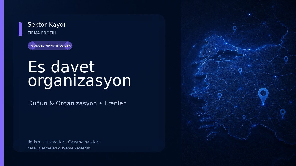 Es davet organizasyon Düğün & Organizasyon