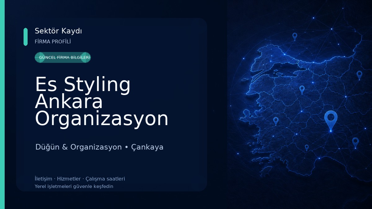 Es Styling Ankara Organizasyon Düğün & Organizasyon