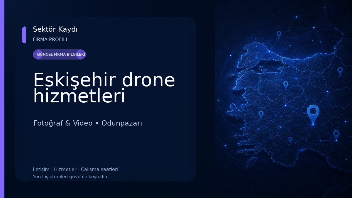 Eskişehir drone hizmetleri Fotoğraf & Video