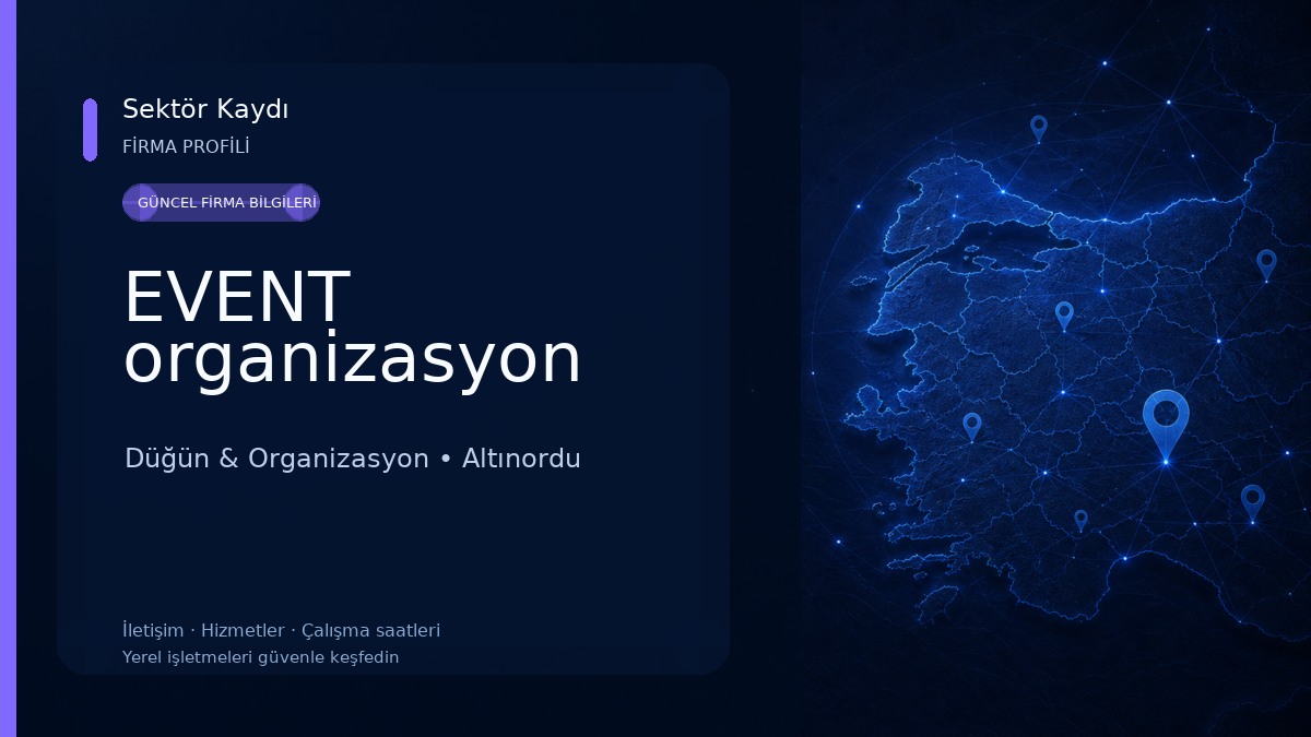 EVENT organizasyon Düğün & Organizasyon