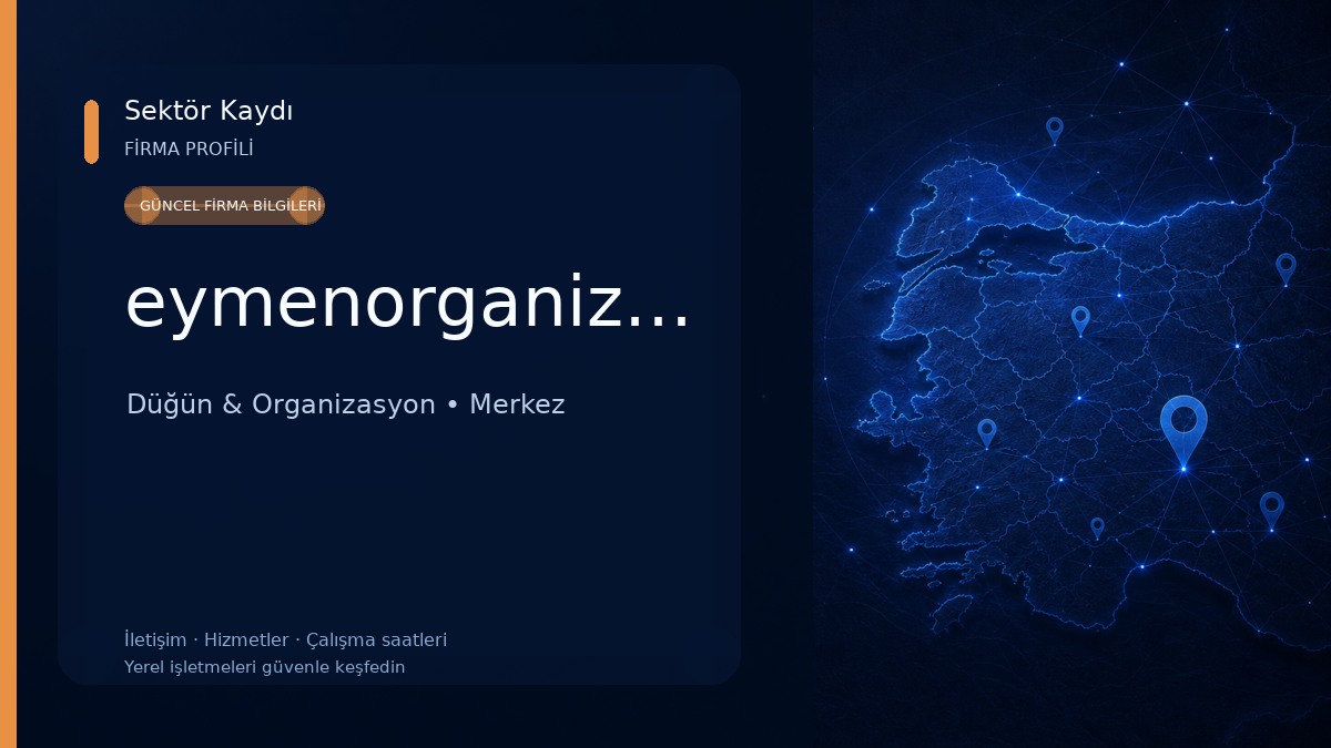 eymenorganizasyon Düğün & Organizasyon